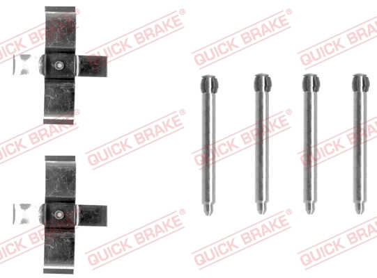 Accessory Kit, disc brake pad